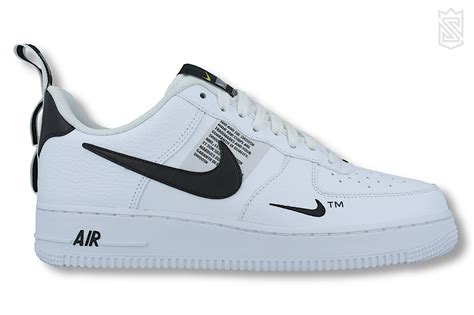 nike air force weiß mit schwarz|nike af1 weiß.